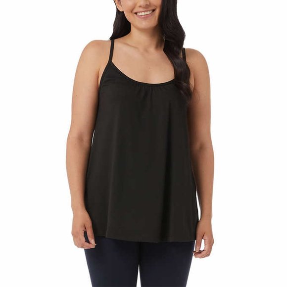 NWT 32 Degrees Women's 2 Pack Bra Top Cami Black/Purple Size S $60 FLD220 - Picture 5 of 8